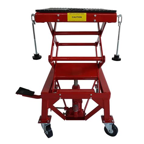 41% off 1100 lb mini scissor lift jack atv motorcycle dirt bike scooter crank stand 0 review cod. 300 LBS Motorcycle Hydraulic ATV / Dirt Bike Adjustable ...
