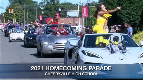 2021 Cherryville High School Homecoming Parade Youtube
