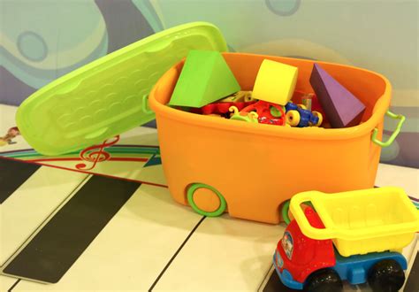 Buy Stackable Toy Storage Box With Wheels Online At Basicwise