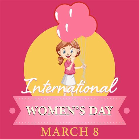 International Women Day Poster Design 6212211 Vector Art At Vecteezy