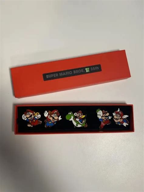 My Nintendo Super Mario Bros 35th Anniversary Pin Set 1 4000 Picclick