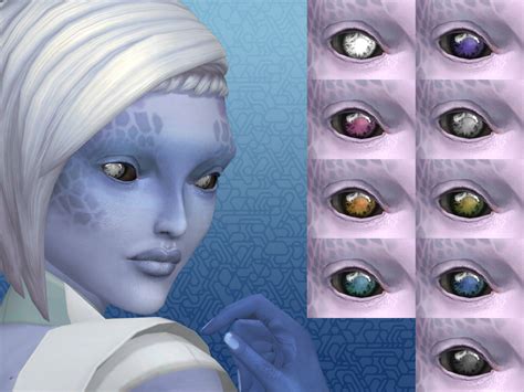 Mod The Sims Alien Expressive Eyes Default Replacer