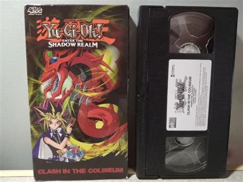 Yu Gi Oh Enter The Shadow Realm Vol 3 Clash In The Coliseum Vhs Tape 1996 800 Picclick