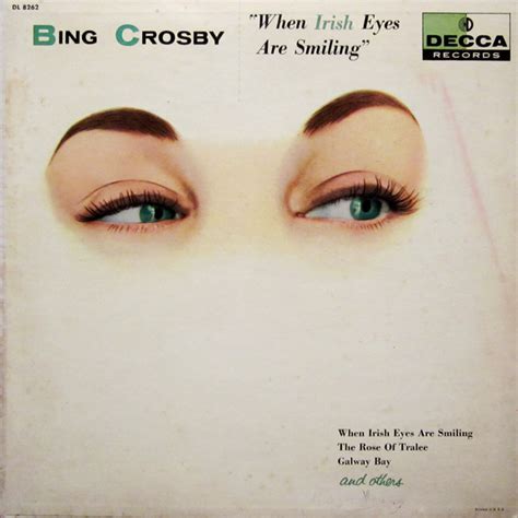 Bing Crosby When Irish Eyes Are Smiling 1956 Gloversville Pressing