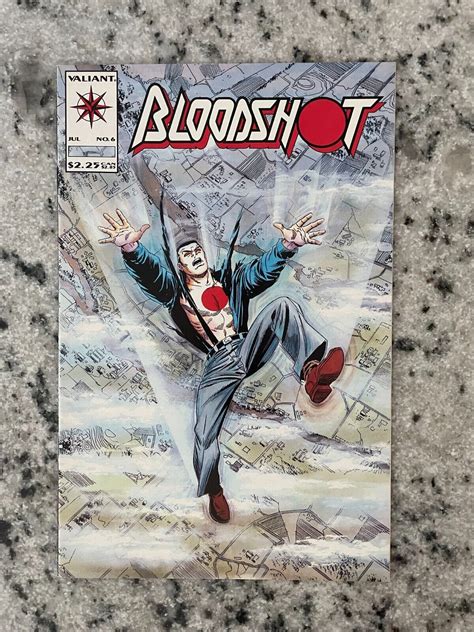 Bloodshot 6 NM Valiant Comic Book Rai Solar Man Of The Atom Magnus
