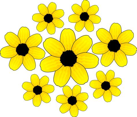 Yellow Flower Clip Art