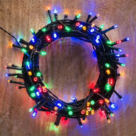 Battery Operated 120 Multicolour Led String Lights Departments Diy