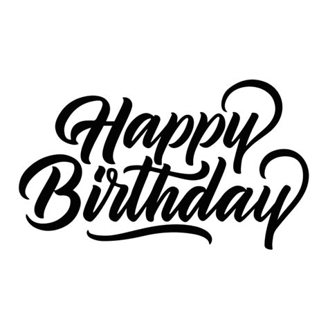 Happy Birthday Png Images Transparent Background Png Play