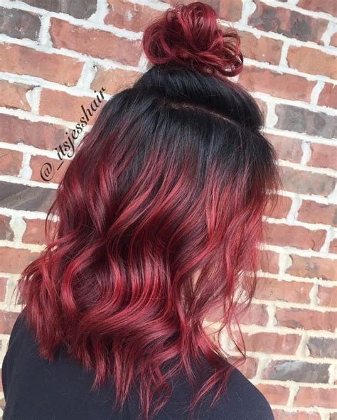 Pin By Samantha Head On Hair Hair Color Red Ombre Red Hair Color
