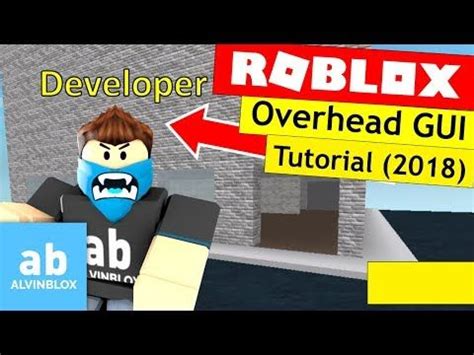 How To Make An Overhead Gui Roblox Scripting Tutorial Youtube
