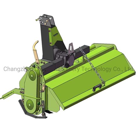 Side Shift 3 Point Hitch Tractor Mounted Rotary Tiller China