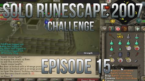 Iron Man Osrs Episode 15 Barrows Loot Oops I Did It Again