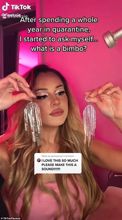 Tiktok Trend Sees Women Reclaiming Term Bimbo And Joking About Being