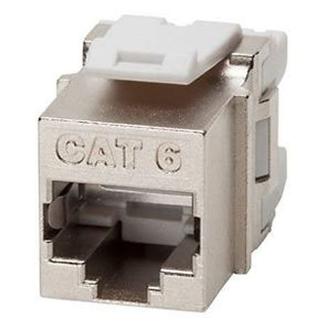 Cat 6 Ez Shielded Jack Module High Density Allen Tel Products Inc