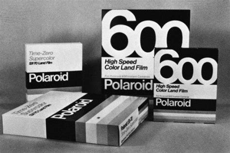 1980s Vintage Packaging Collection Packaging Polaroid Vintage Film
