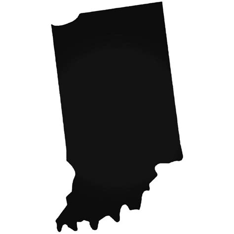 Buy Indiana Home State Decal Sticker Online