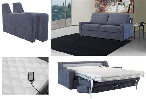 La qualité de la fabrication par une maison prestigieuse française rend nos canapés incomparables. Canapé convertible Rapido électrique tissu 30% de réduction