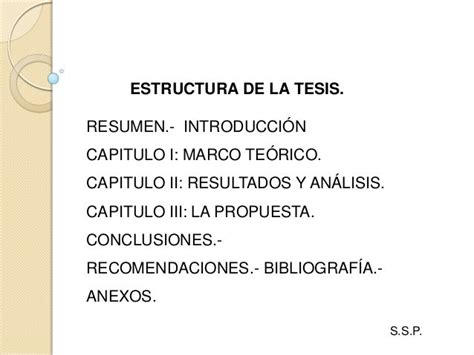 1 Guia 1 Estructura De La Tesis 2012