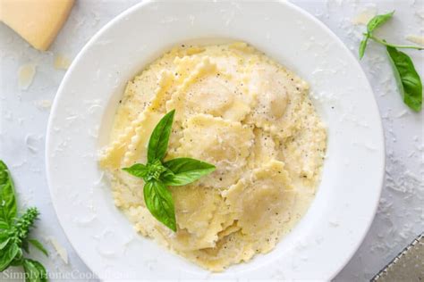 Easy Four Cheese Ravioli 15 Minute Meal Simply Home Cooked