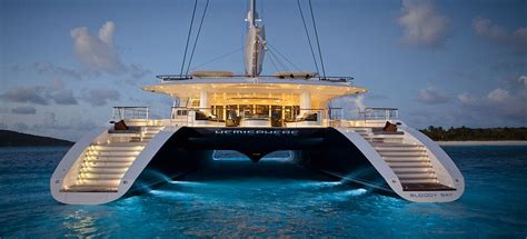 The Luxury Sail Yacht Hemisphere Catamaran à Voile Yacht Faire De