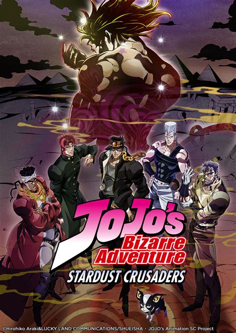 The Adventure Continues In JoJos Bizarre Adventure Stardust Crusaders This September On