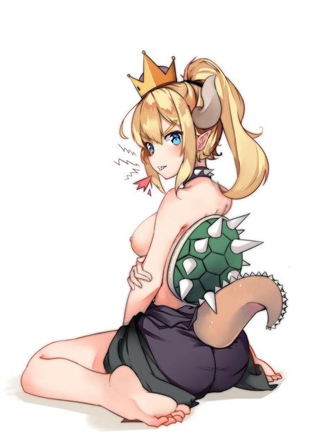 Bowsette Mario Series And New Super Mario Bros U Deluxe Drawn By Small Rabbit Sample