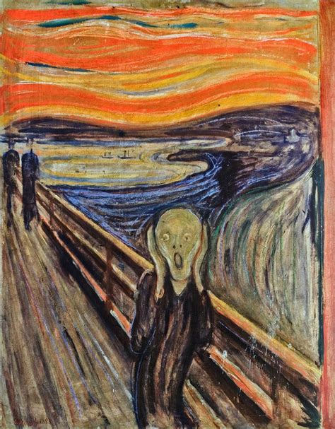 Le Cri Edvard Munch Most Famous Paintings Art History