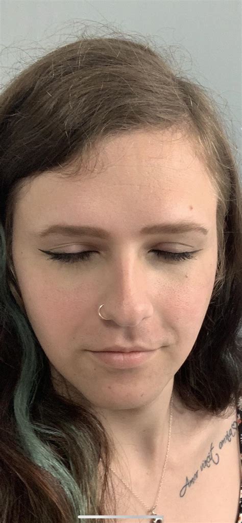 Nervous About Posting Here But Here Is My First Ever Attempt At Winged Eyeliner Any Tips On How