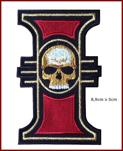 Inquisition Logo Symbol Warhammer 40 000 35 Inches Patch Iron On For