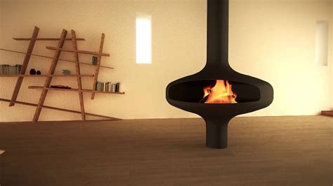 La cheminée qui fonctionne au gaz est une innovation automatisée de la cheminée classique. Cheminée design Magmafocus Gaz - YouTube
