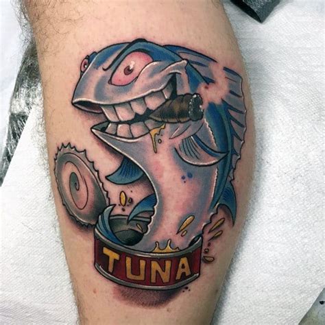 60 Tuna Fish Tattoo Ideas For Men Thunnini Designs