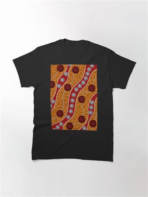 Authentic Aboriginal Art Untitled T Shirt By Hogartharts Redbubble