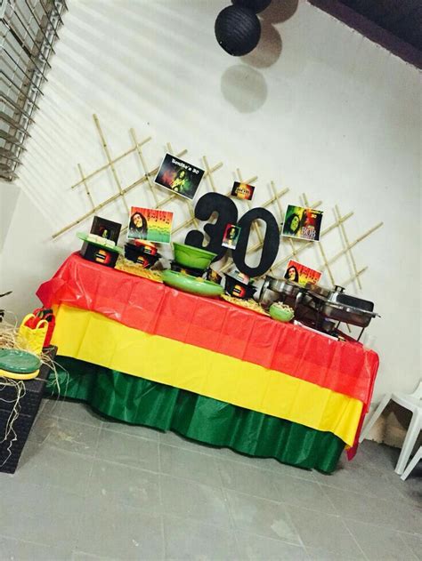 Pin By Karey Smith Perry On Cumpleaño Rasta Jamaican Party Rasta Party 40th Birthday Party