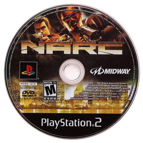 Narc 2005 Playstation 2 Box Cover Art Mobygames