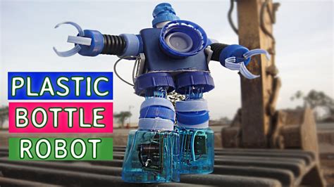 This is a list of the supplies we used, but feel free to use whatever you have in your home or classroom. DIY Plastic Bottle Robot Toy for kids #3 | Backyard Crafts ...