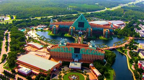 4k Walt Disney World Swan And Dolphin Resort Disney Deluxe Resort