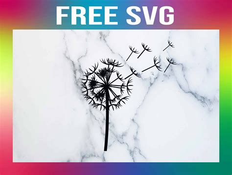 Free Dandelion Svg
