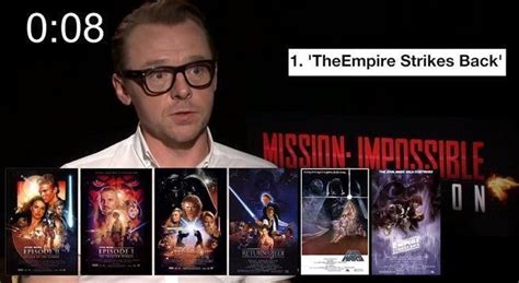 Simon Pegg Ranks All Six Star Wars Movies
