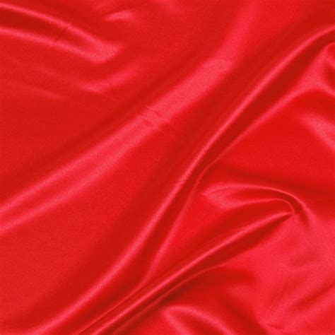 Bridal Satin Red Fabric Best Fabric Store