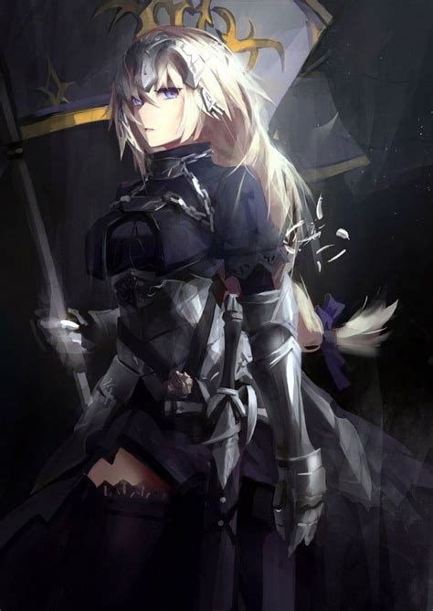 jeanne anime joan of arc fate character art