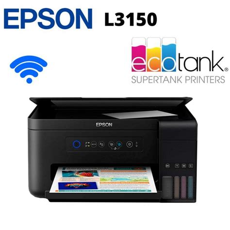 Home ink tank printers l series epson ecotank l3150. IMPRESORA MULTIFUNCIÓN EPSON L3150 WIFI ECOTANK CON ...