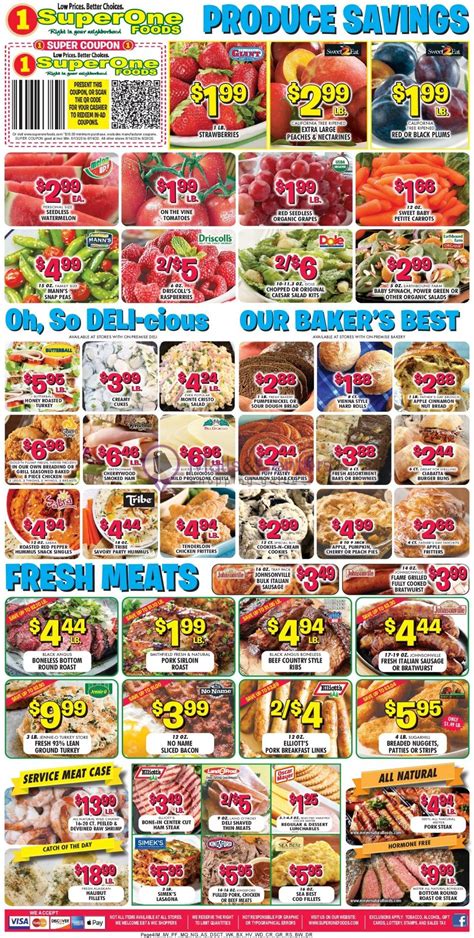 And you can enjoy total of 4 super 1 foods ads published for this week. Super One Foods Weekly Ad - sales & flyers specials ...