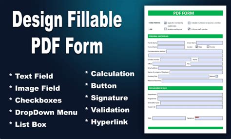 Design Fillable Pdf Form By Pdfexpert0 Fiverr