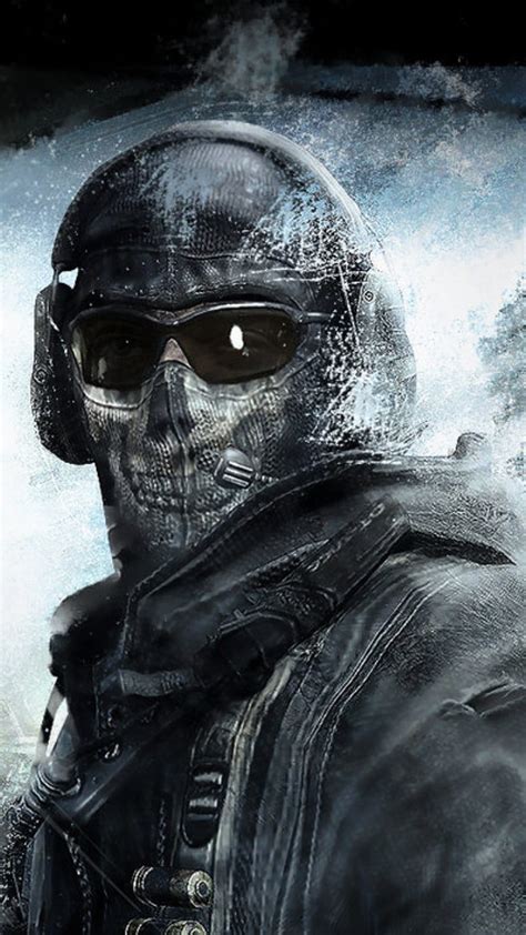 Ghost Soldier Call Of Duty Cod Ghost Soldier Warrior Hd Phone