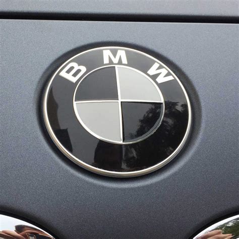 Black Bmw Logo Replacement For All Models Bmw E46 E30 E36 E34 E38 E39