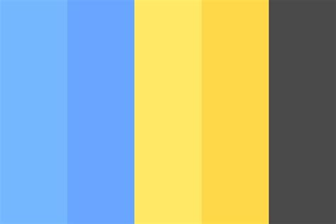 Blue And Yellows Color Palette Color Palette Yellow Blue Colour