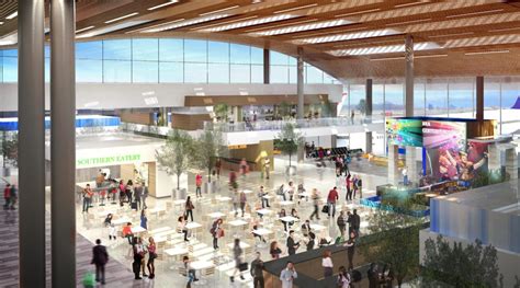 Nashville Airport Renovation Terminal Lobby Among 12b In Upgrades