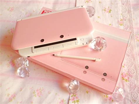 Nintendo 3ds Xl Pink And White Nintendo 3ds Pink 3ds Nintendo 3ds Xl