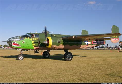 North American B 25j Mitchell Untitled Aviation Photo 1135023