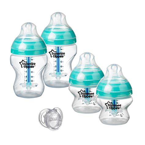 Tommee Tippee Advanced Anti Colic Newborn Essentials Baby Bottle Set